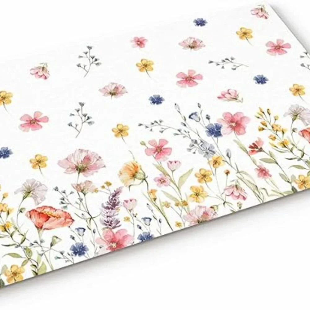 Floral door mat 18